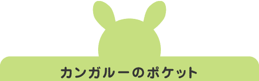 カンガルーのポケット